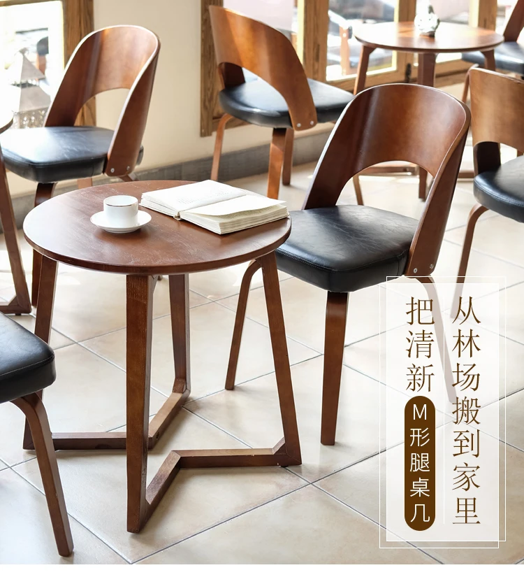 100% Wooden Tea Table round small coffee table creative Nordic round small side table 100% Wooden Tea Table round small coffee table creative Nordic round small side table