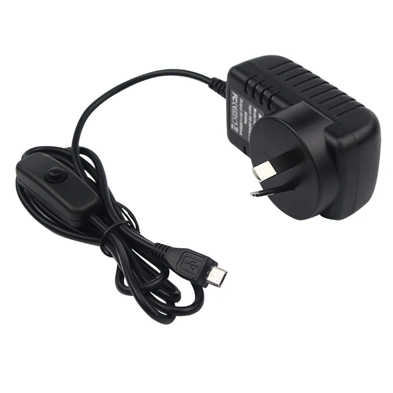 Raspberry-Pi-3-B-Power-Supply-5V-3A-Switch-Button-Micro-USB-Power-Charger-Adapter-EU (2)