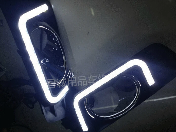 Chevy cruze led drl daytime running light fog lamp cover guide light novel design dimmer function top quality fast shipping Chevy cruze led drl daytime running light fog lamp cover guide light novel design dimmer function top quality fast shipping