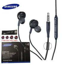 For xiaomi huawei Samsung Earphone wired headphones Sport True Stereo headset in ear for Galaxy S6 S8 plus s7 edge S9+ note9 A8