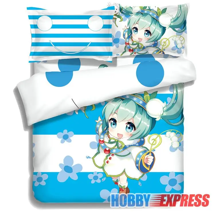 Miku Vocaloid Dakimakura Anime Body Hugging Pillow Cover Case 150x50 59/" New 1