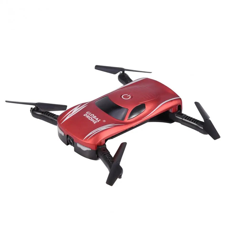 GW186 Foldable RC Drone Quadcopter Altitude Hold WiFi Remote Control Helicopter Toy with HD Camera Voice