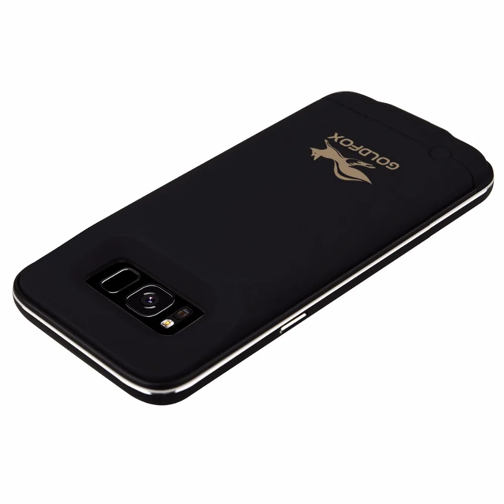 4200 мАч ультра тонкий чехол для зарядки телефона samsung Galaxy S8, чехол для зарядки телефона, внешний аккумулятор, чехол