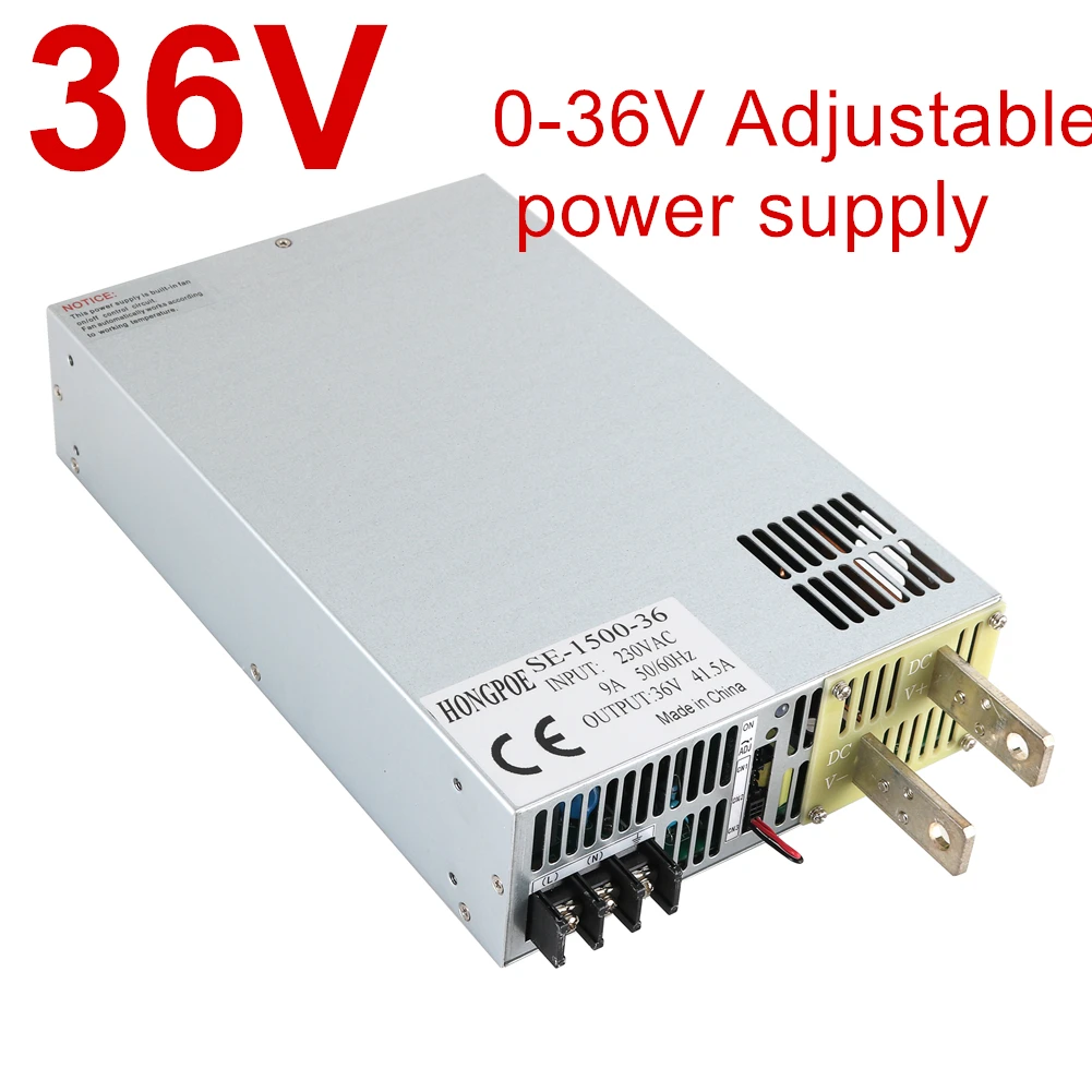 36V питания Поддержка 0 5V аналогового сигнала управления PLC Регулируемый источник