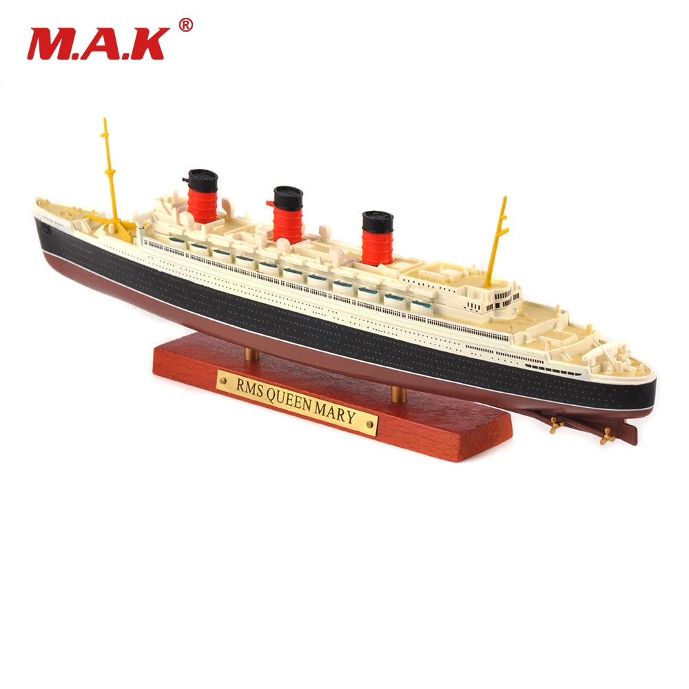 

Collectible Ship Model Toys ATLAS 1/1250 Scale RMS Queen Mary Ship Diecast Finished Retro Cruise Model Toy for Boys Children