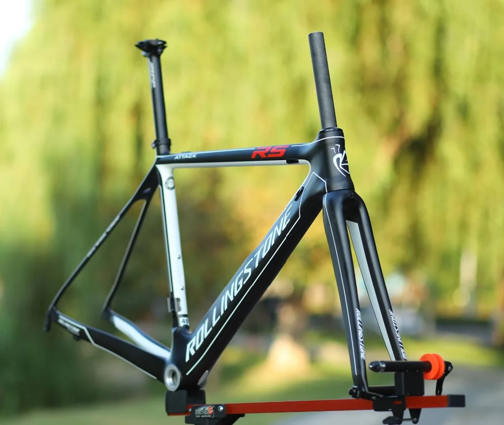 Rolling Stone атаки углерода 700c дорожный велосипед aero рамки вилы комплект UCI утвержден 46 см 49 52