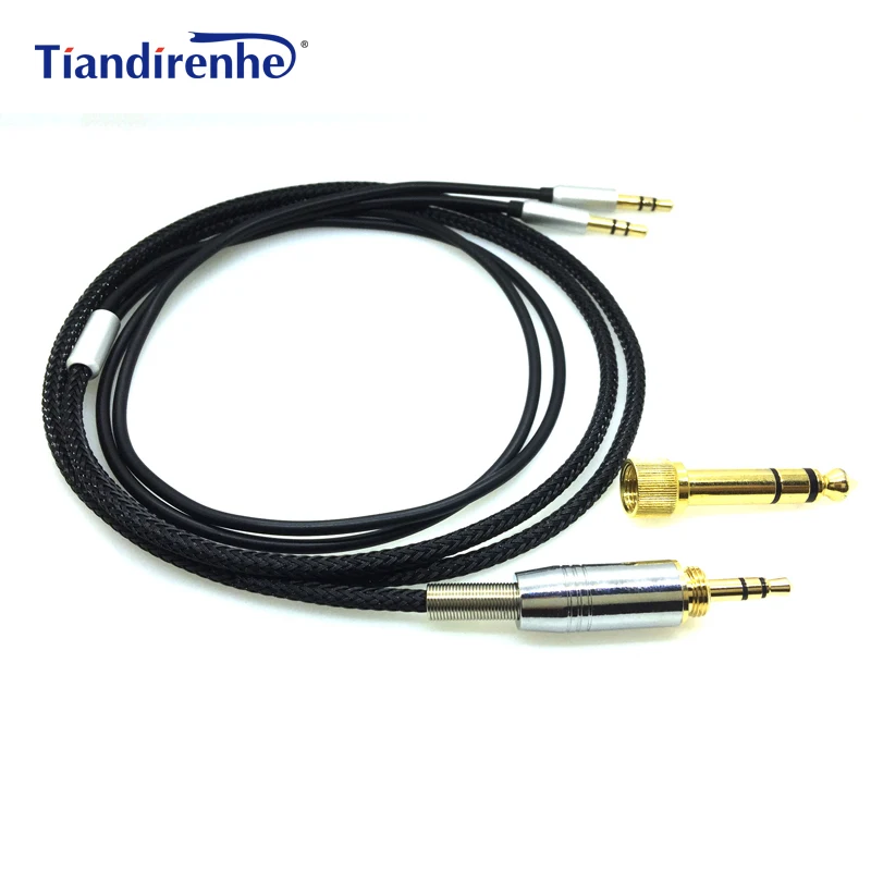 Unterhaltungselektronik Ersatz Kabel Für Hifiman Für Hifiman He-560v3 He560v3 Kopfhörer 3,5mm Männlichen 6,35mm Zu 2x3,5mm Männlich Audio Hifi Kabel Weder Zu Hart Noch Zu Weich