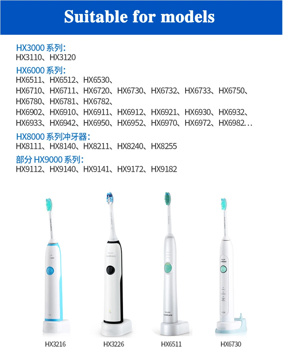 HX6100 Зарядное устройство для Philips Электрический Зубная щётка Sonicare R732 R780 RS900 RS910 RS930 RS980 RS930 RS900 RS950 электрические зубные щетки