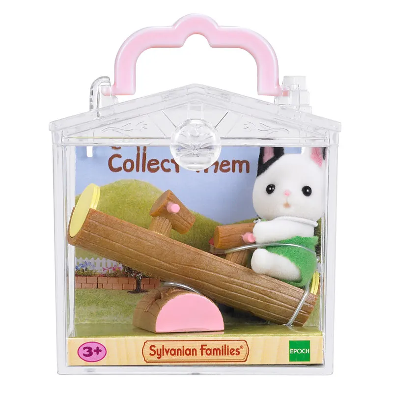 Sylvanian Families кукольный домик пушистые мини детские фигурки 4 см коллекция девочка детские игрушки w/аксессуары новые