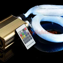 Мода Оптическое волокно свет комплект дома Garden Party Shop Бар Клуб столовая Оптическое волокно свет 35 Вт 400 шт. звезды ночь свет