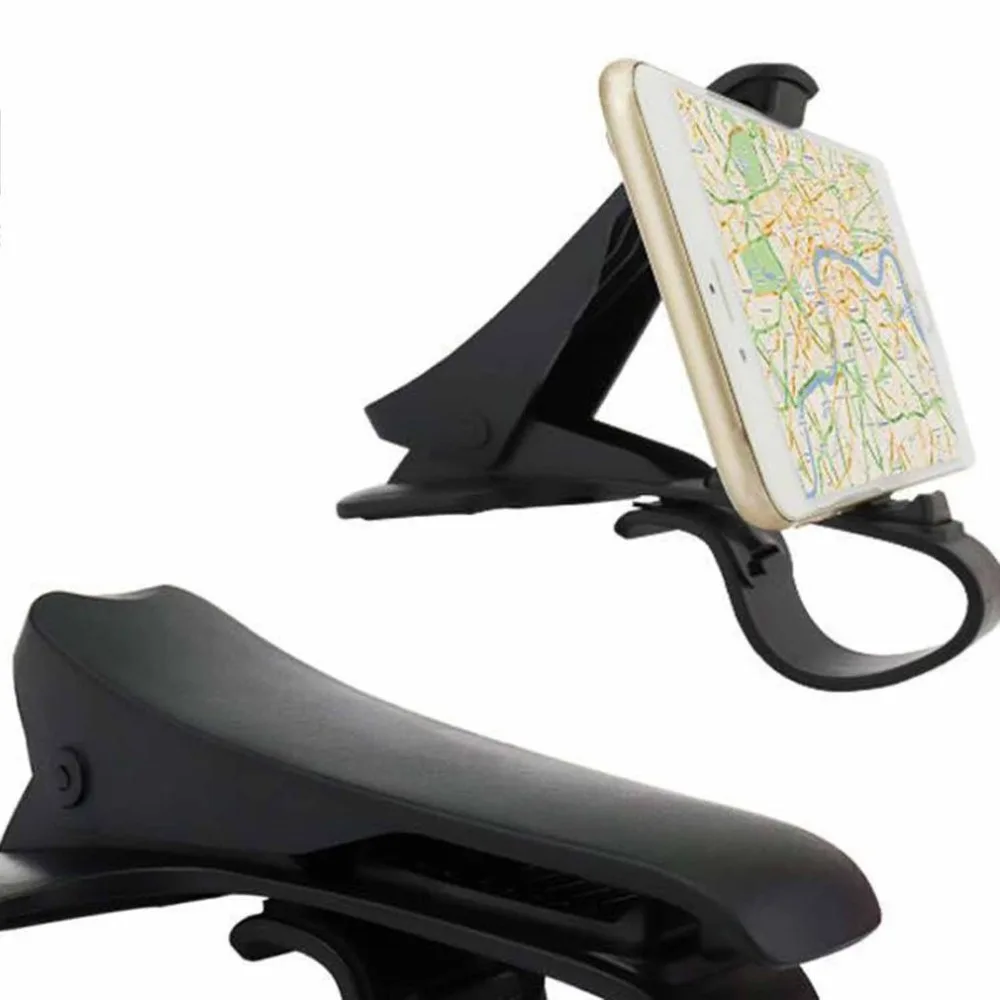 

Universal Cradle Adjustable GPS Holder HUB Dashboard Phone Mount Smartphone GPS Navigation Black Car Holder Support