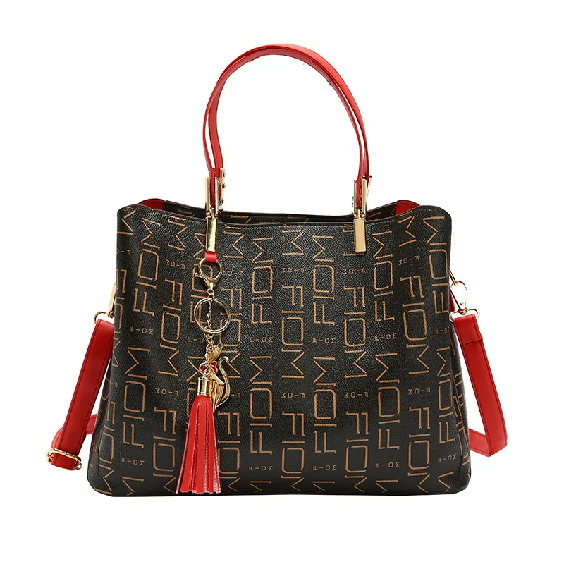 

Bag Woman Famous Luxury Brand Fashion Large-capacity Handbag European and American Style 2019 Summer Messenger Bag