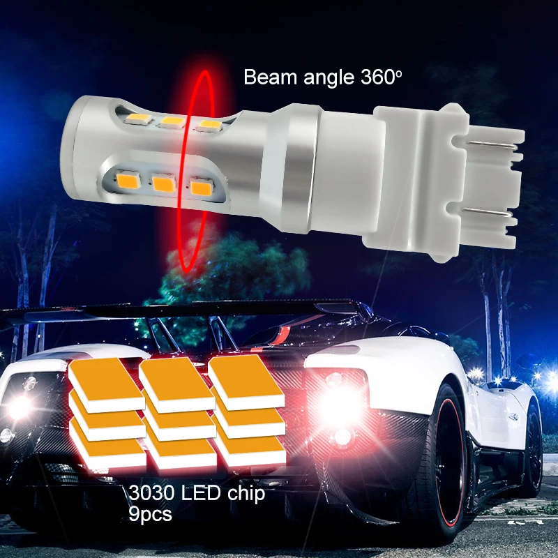 led 3157 t25 p27 5w bulb