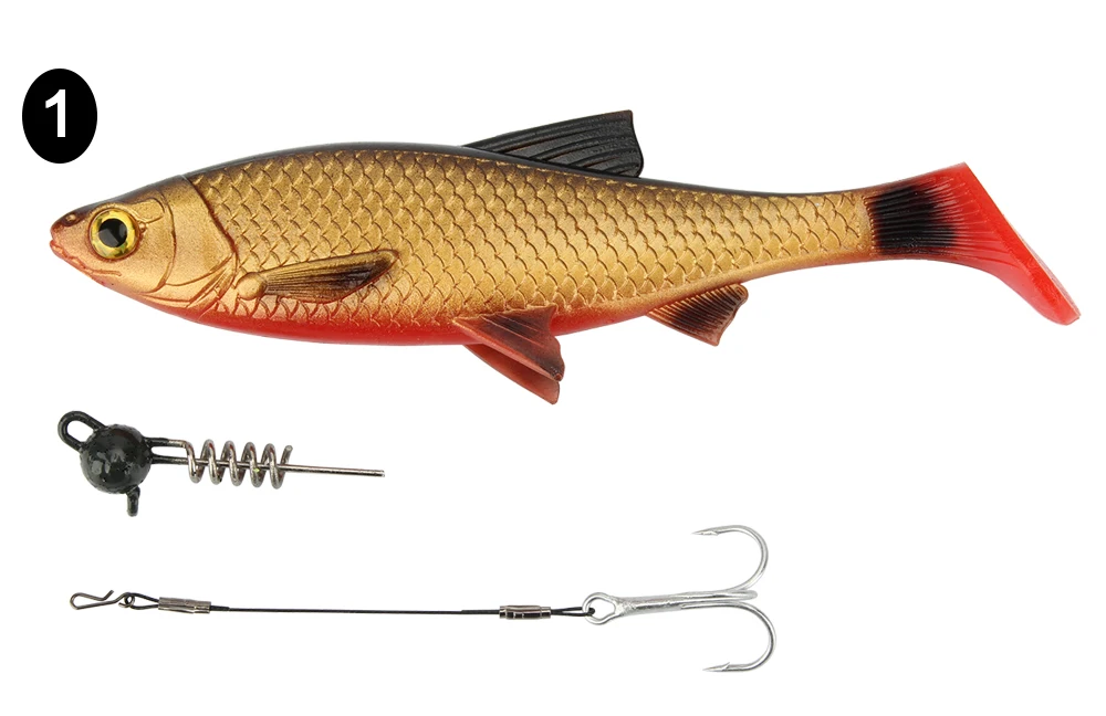 RoseWood NEW Screwball Jig Rig String Hook Fishing Jig Hooks + 7g10g15g20g25g30g50g Flexhead Jigs For Soft Baits  (2)