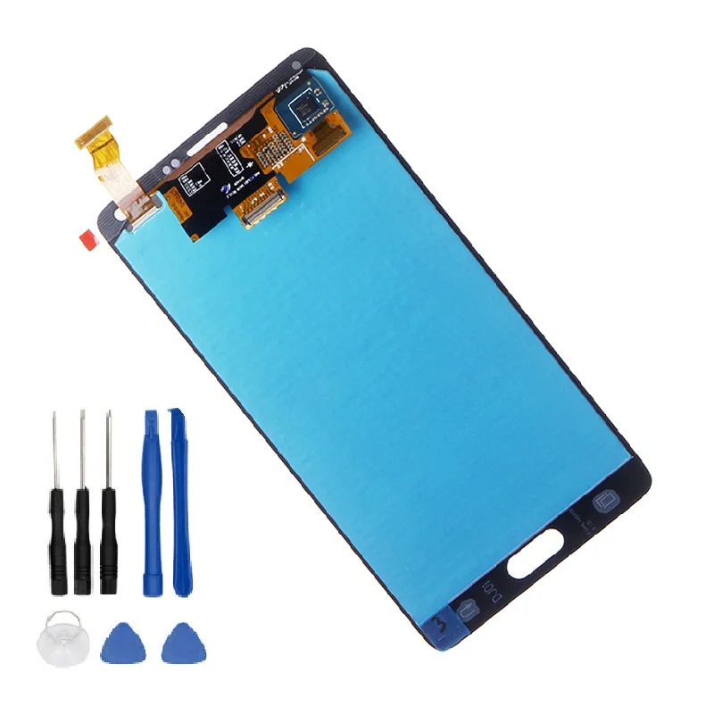 Tested Display High Quality LCD For Samsung Galaxy Note 4 N910 N910A N910F N910H Touch Screen