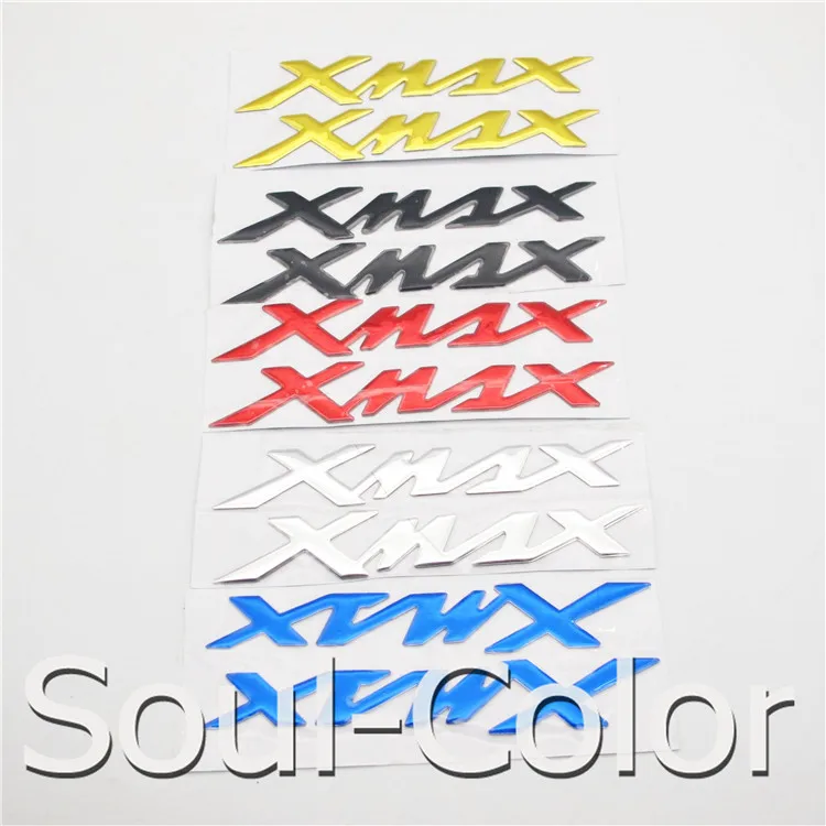 

Motorcycle Raised Tank Emblem Badge Sticker For X-MAX XMAX 125 250 400