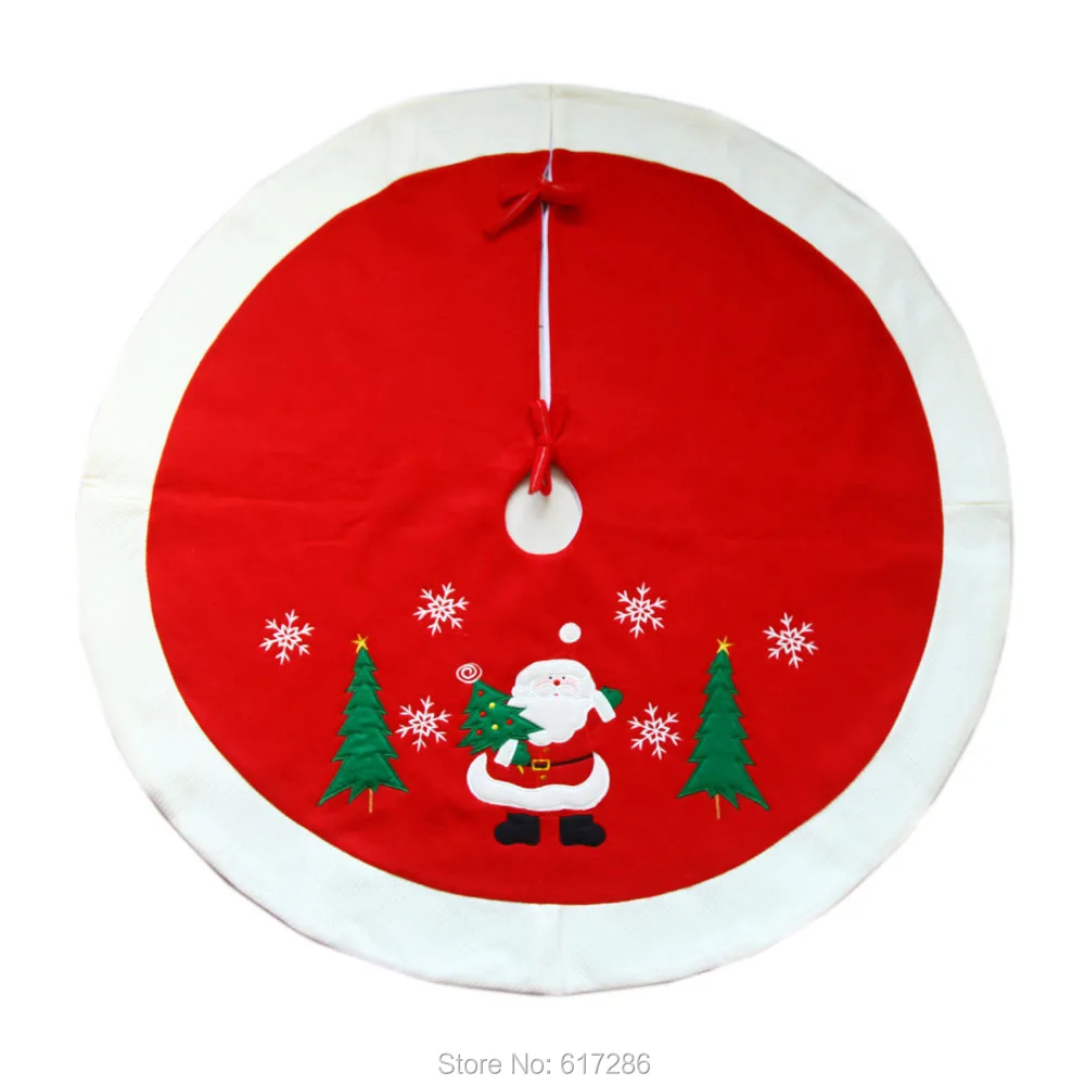 

Free shipping! Christmas tree skirt Santa for Christmas Tree Ornament 90cm Christmas gift decoration