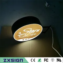 Фабричный магазин уличный акриловый светодиодный рекламный знак, подсвечиваемый акриловый светодиодный светильник для логотипа компании