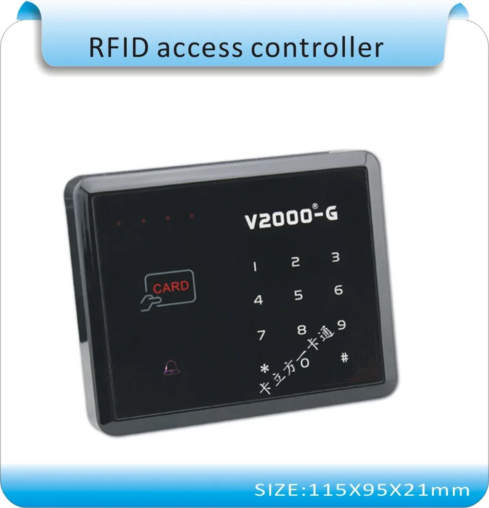 Новые DC12V сенсорный контроль доступа RFID 125 кГц id карты контроля доступа по отпечаткам машина контроля доступа по отпечаткам s