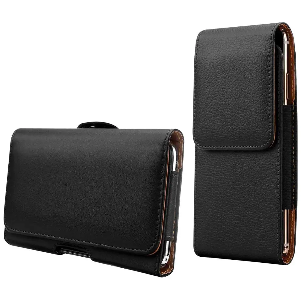 

Belt Clip Leather Phone Holster Pouch Carrying Case for iPhone XS Max XR X 7 8 Plus 6 6s 5 5S SE 5C 4S Waist Bag Cellphone Cover