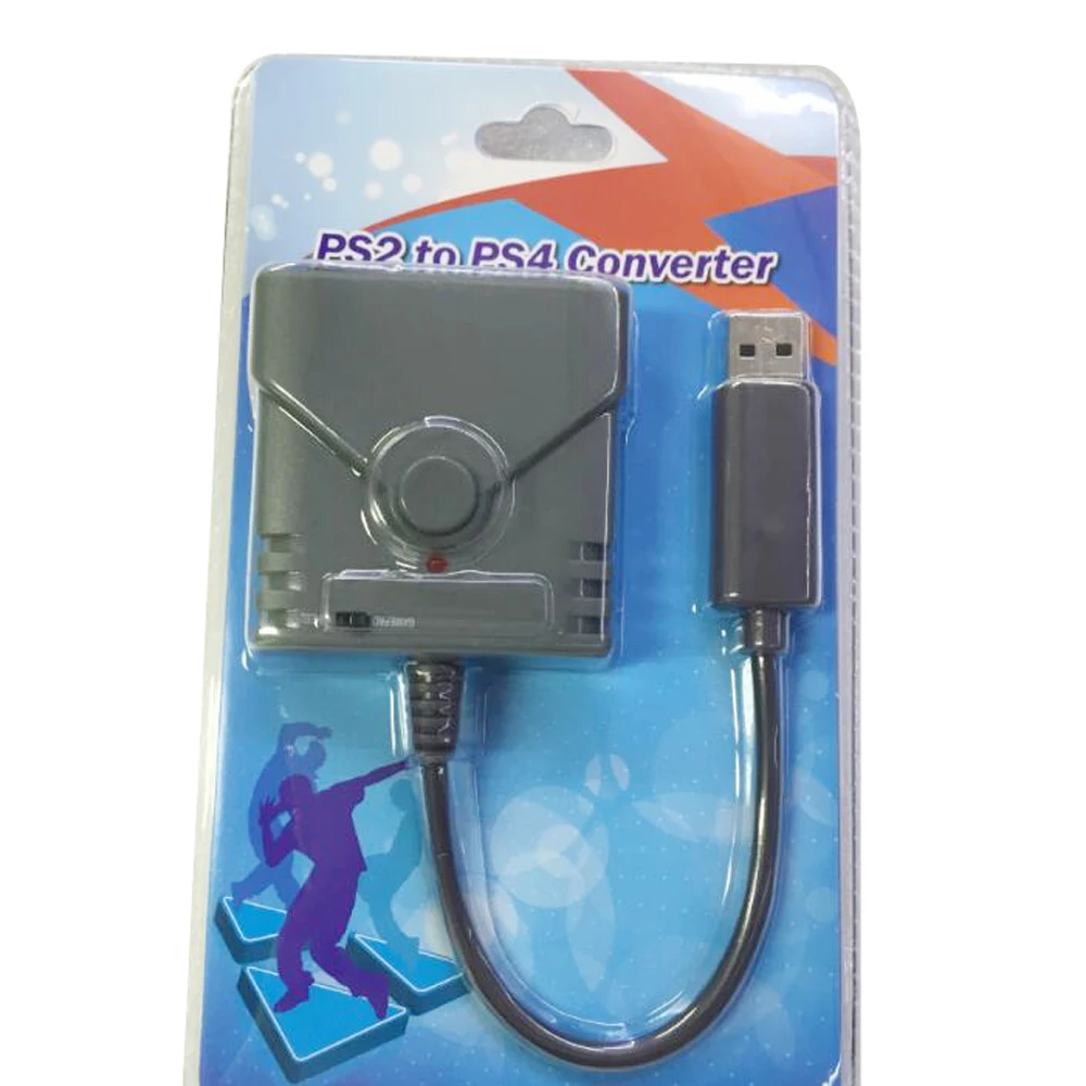 USB конвертер игр адаптер для PS2 игровой контроллер для PS4 контроллер ПК конвертер