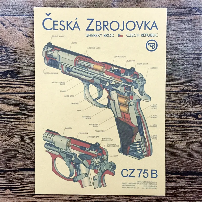 

Top fashion RZG-040 house decoration wall sticker "CESKA ZBROJOVKA"cuadros art painting for living room decorative 42x30 cm