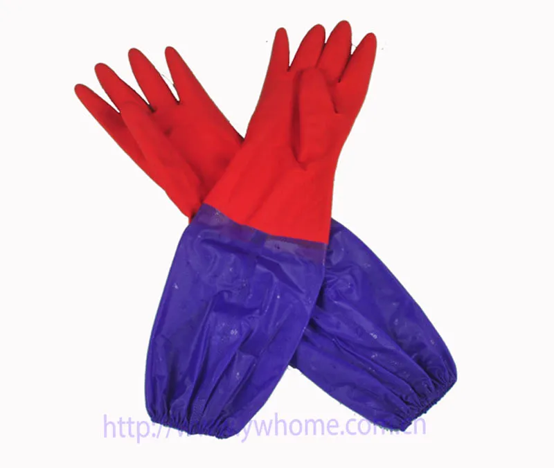 Thickening and villus Rubber Dish Washing font b Gloves b font font b Household b font
