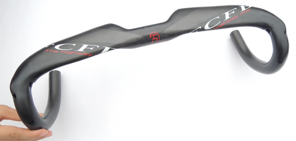 

Carbon Fiber Road Bicycle Handlebar Highway Bike Handle Bars Carbon Handlebar Road 31.8X400/420/440