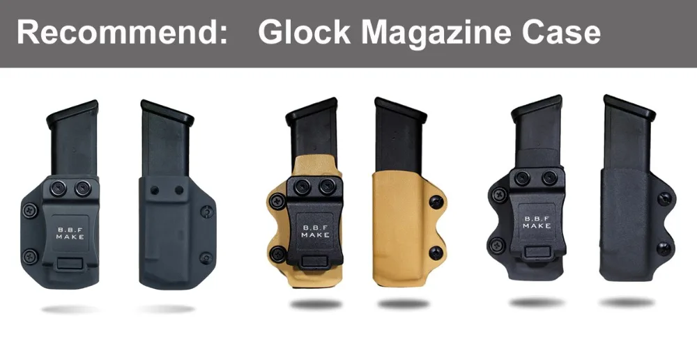 B.B.F Make IWB Тканевая кобура для пистолета IWB, подходит под заказ: Glock 30 S, внутренний скрытый пояс для переноски, пистолетный Зажим для ремня, аксессуары