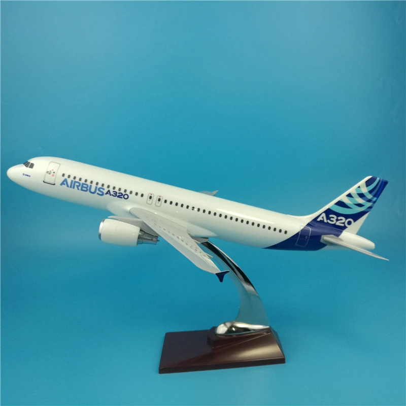 37 см Прототип Aero модель A320 оригинальная самолета смолы с трёхмерными чертёжами