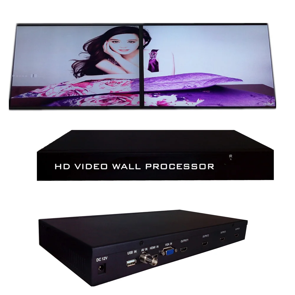 Buy 2x2 1x2 lcd video wall controller from Reliable