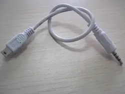 50PCS---3. 5 мм aux аудио между мужчинами мини аудиокабель USB шнур для стерео/мобильный телефон/планшет/ПК/ноутбук