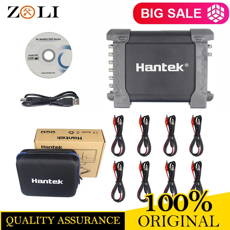 Aliexpress.com : Buy Hantek 1008A/1008B 8Channel PC USB