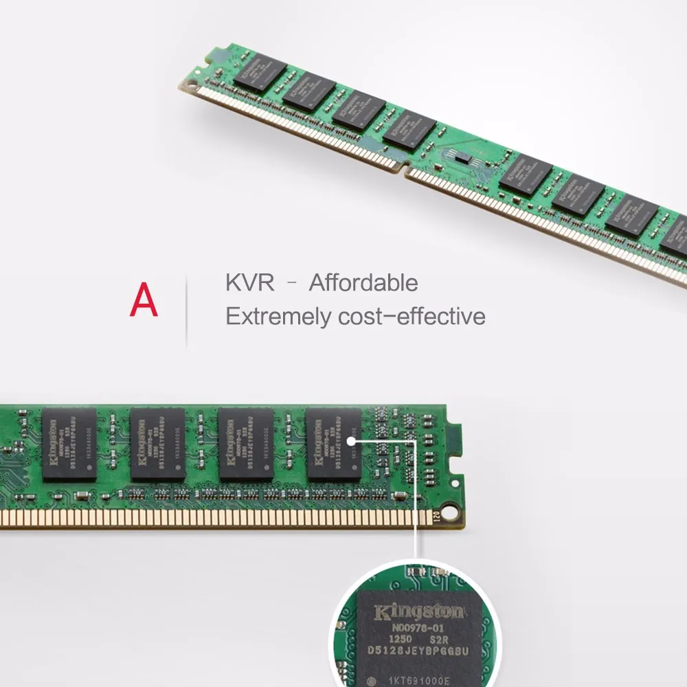 Оперативная память kingston 8 Гб DDR 3 1600 МГц для рабочего стола KVR16N11/8