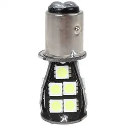 Белый CANBUS 1157 BAY15D 21 светодиодный 5050 SMD P21/5 Вт тормозной Хвост Лампа DC 12 В