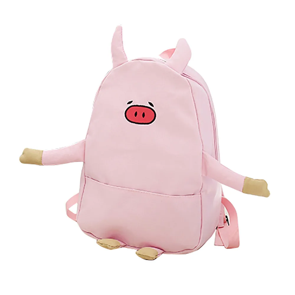 

Women Fashion Pig Print Backpack Cute Teenager Girls Preppy Style School Bag Travel Shoulder Bags morral mujer *15