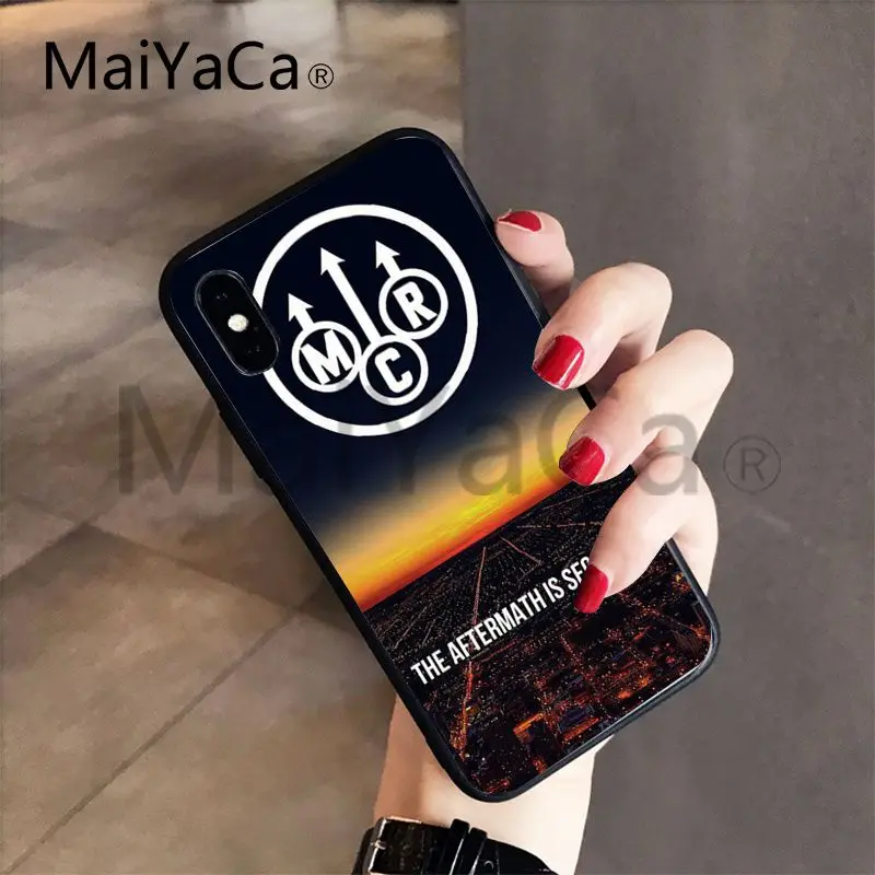 MaiYaCa My Chemical Romance Ультратонкий чехол для телефона с мультяшным рисунком для iphone 8 8 plus и 7 7 plus 6s 6s Plus 6 6 plus 5s - Цвет: 7