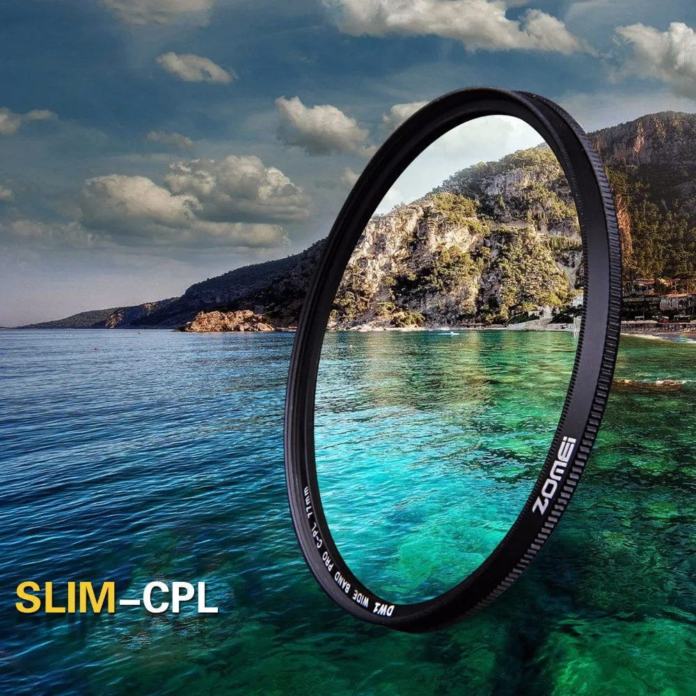 ZOMEI CPL Circular Polarizer Camera filter for Canon Nikon DSLR Camera