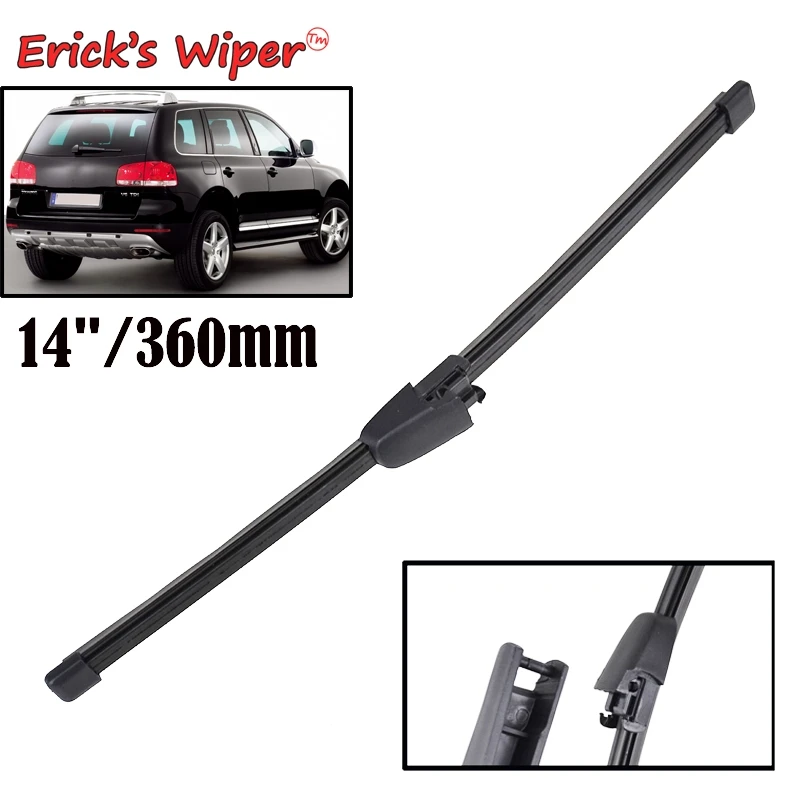 

Erick's Wiper 14" Rear Wiper Blade For VW Touareg 2002-2010 MK1 Windshield Windscreen Rear Window