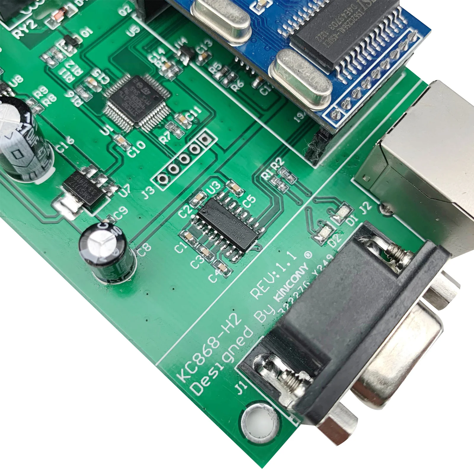 Система контроля допуска к двери комплект 2 канала Ethernet TCP IP релейный модуль RJ45 RS232