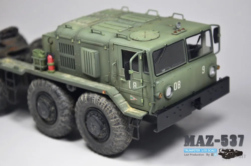 Трубач 01006 1/35 MAZ-537 последней