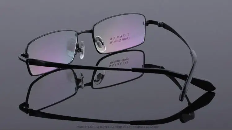 Оправа для очков BETSION из чистого титана черные очки мужчин и женщин Rx able|eyewear