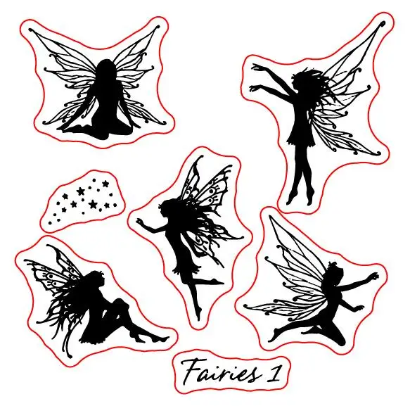 Angel Transparent Clear Stamps for DIY Scrapbooking/Card Making/Kids Christmas Fun Decoration Supplies ST0046 | Дом и сад