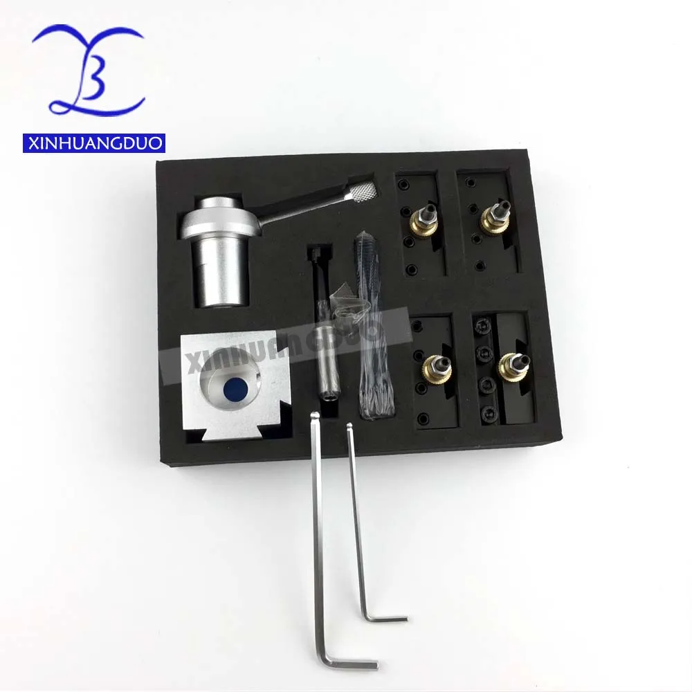 Mini CNC Lathe Tool Holder Quick Change Tool Post Cutter Holder Screw Kit Set Boring Bar Turning Facing Wrench