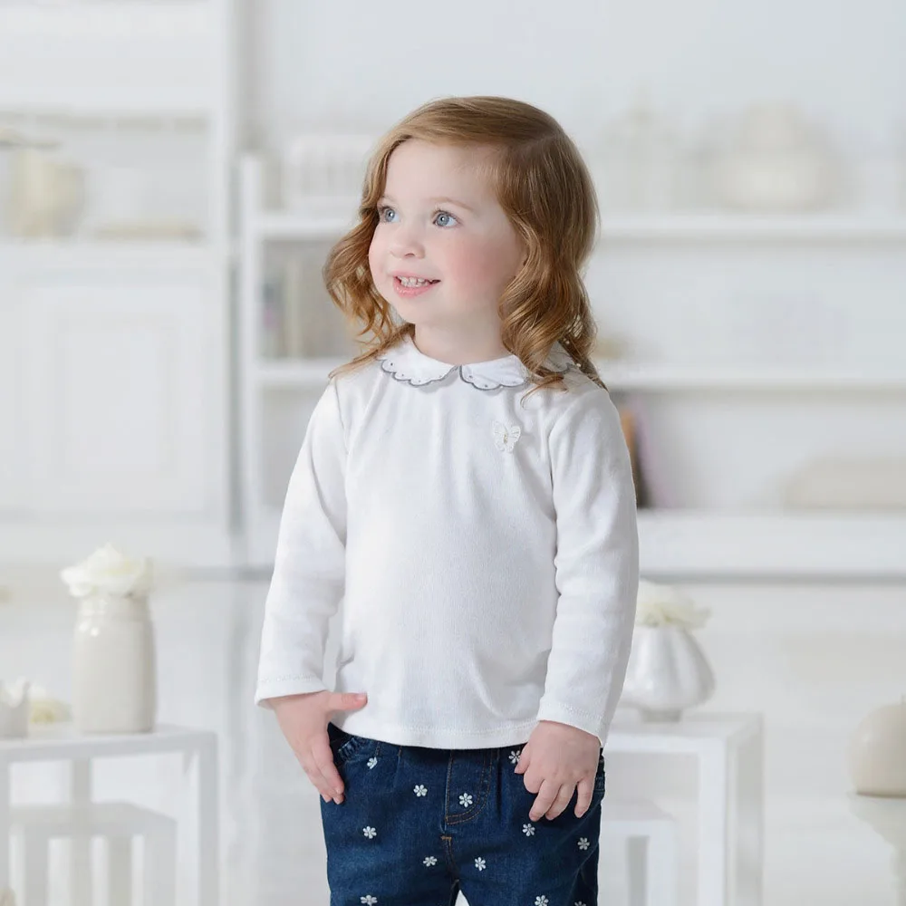 Brand 2017 Spring Autumn long sleeve infant toddler baby kid girl t