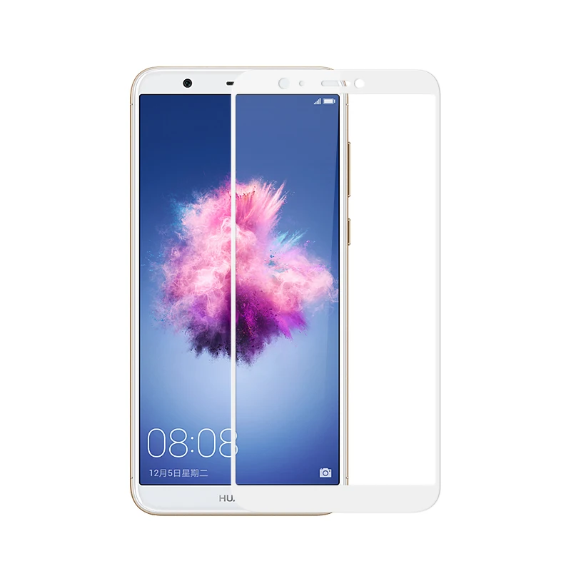 

9H Full Cover Tempered Glass For Huawei P Smart Screen Protector cover case For Huawei PSmart Protective Glass Film Enjoy 7S FIG
