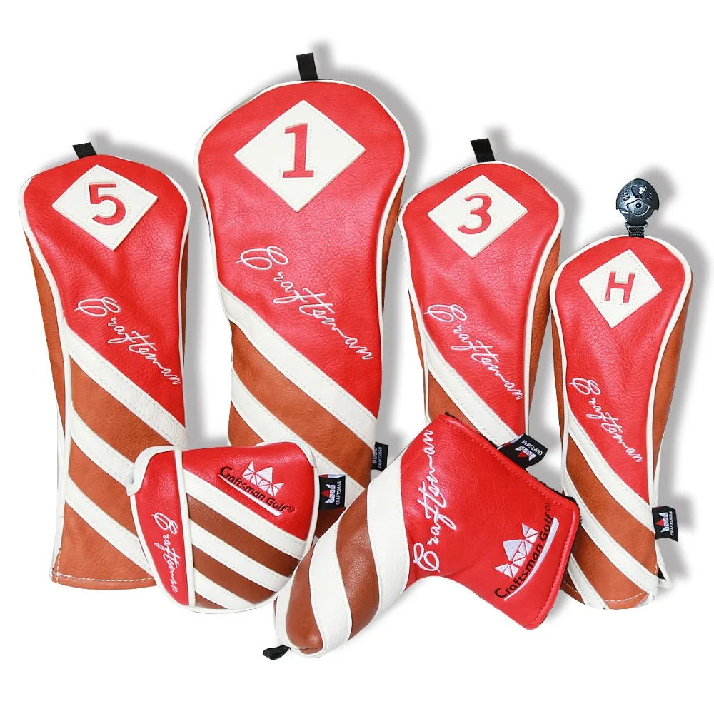 Craftsman Putter Cover белый горячий XG колотушка для гольфа чехол клюшки с магнитным