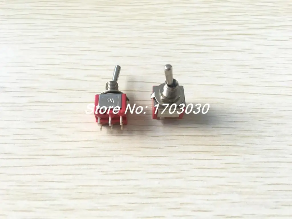 

2 Pcs Solder Lug Terminals DPDT On/Off/On Toggle Switch