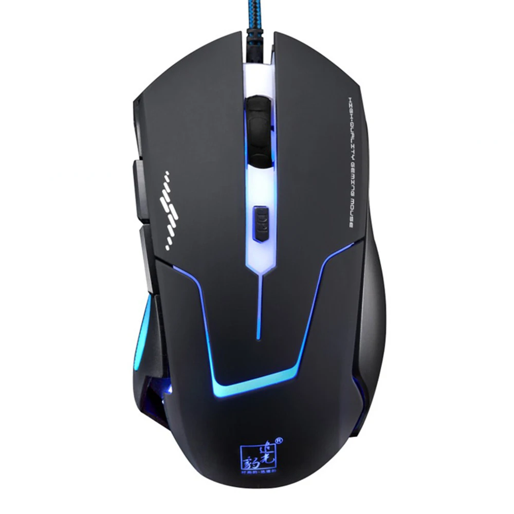 2019 оригинальная Проводная/игровая мышь управление скоростью три скорости с
