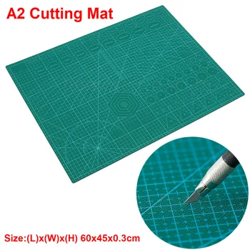 

A2 PVC Double Printed Self Healing Cutting Mat Craft Quilting Scrapbooking Board 60*45cm Patchwork Fabric Paper Craft Tools